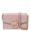 Michael Kors Pink Leather Crossbody Bag For Women