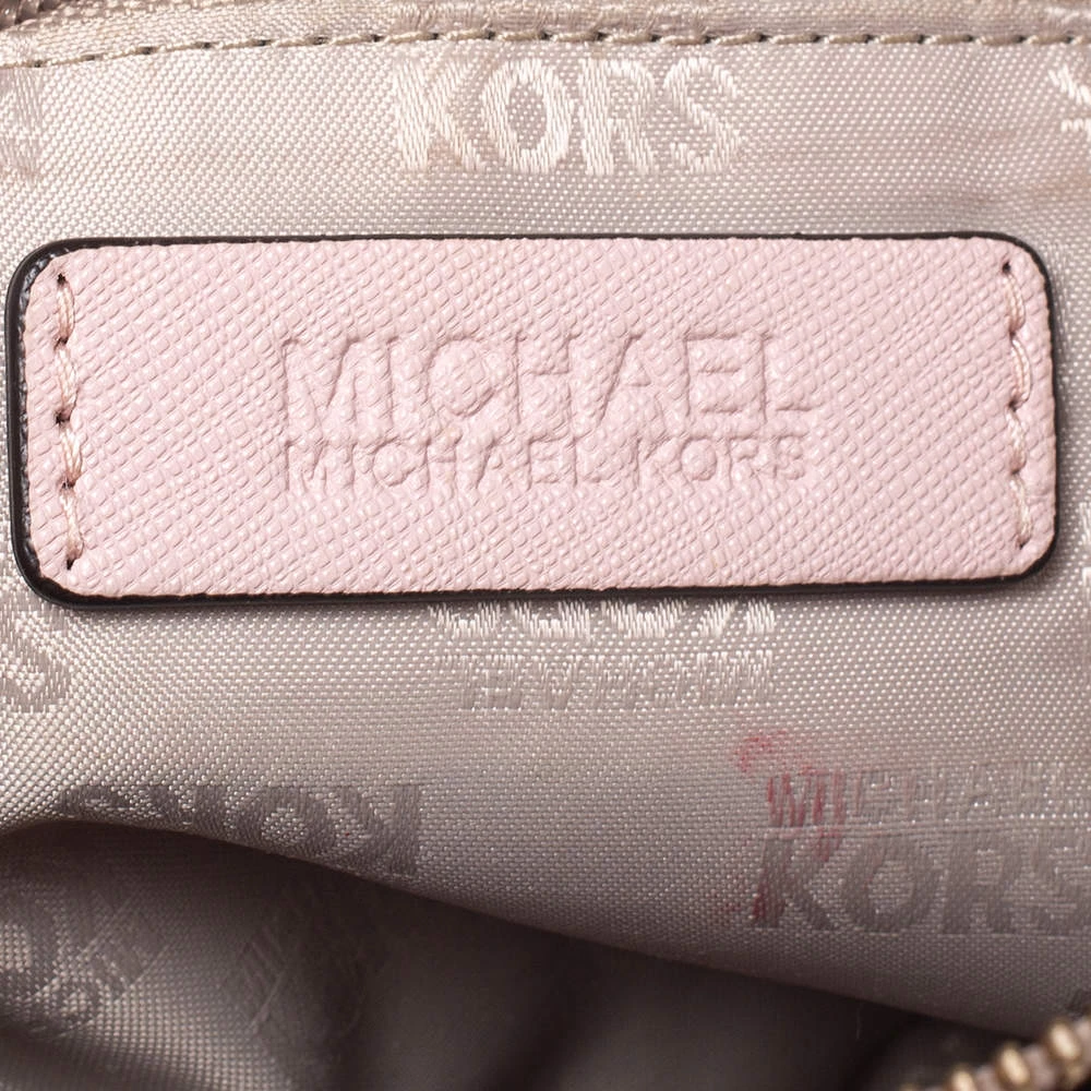 Michael Michael Kors Pink Leather MIni 2way Crossbody Bag For Women - Image 8