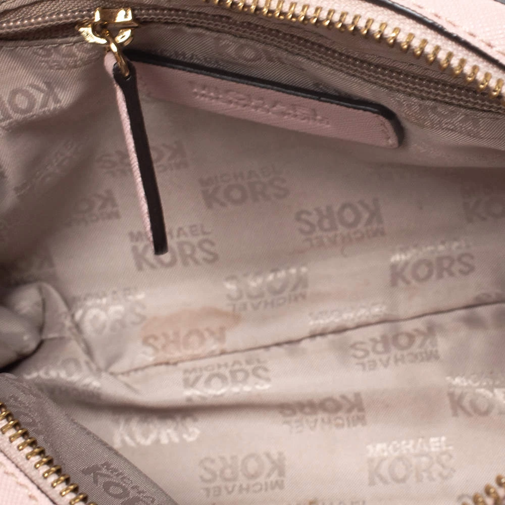 Michael Michael Kors Pink Leather MIni 2way Crossbody Bag For Women - Image 7