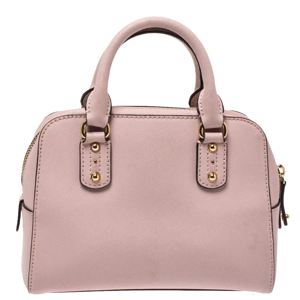 Michael Michael Kors Pink Leather MIni 2way Crossbody Bag For Women - Image 4