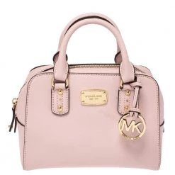 Michael Michael Kors Pink Leather MIni 2way Crossbody Bag For Women