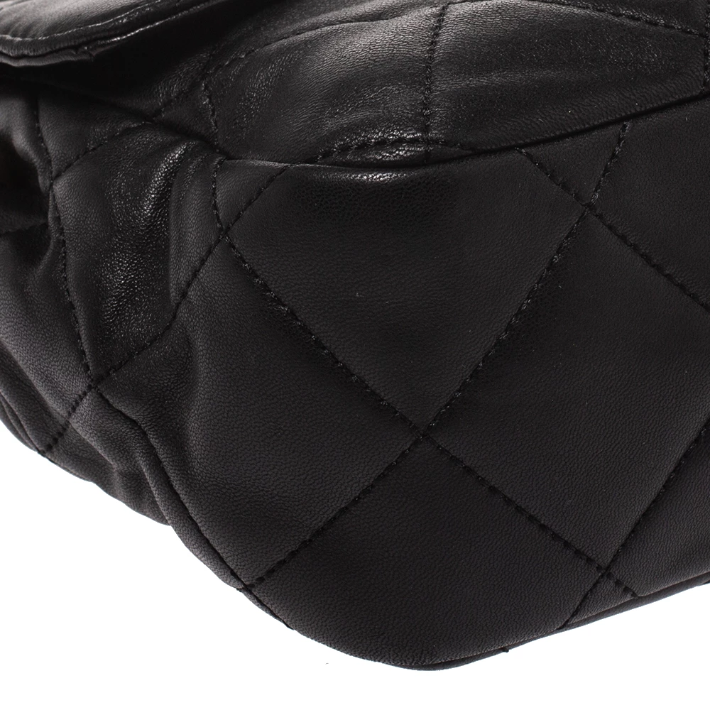 Michael Kors Black Leather Small Sloan Shoulder Bag For Women - Image 10