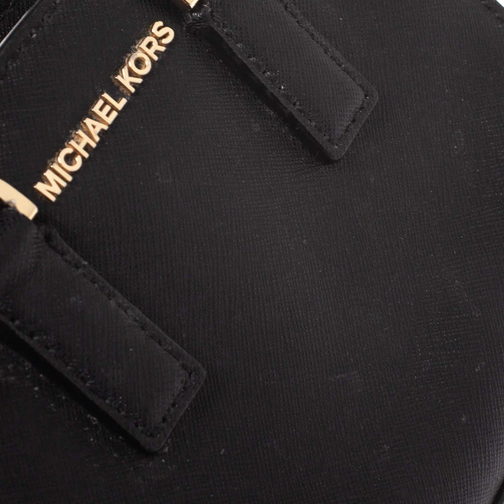 MICHAEL Michael Kors Black Leather Mini Dillon Crossbody Bag For Women - Image 5