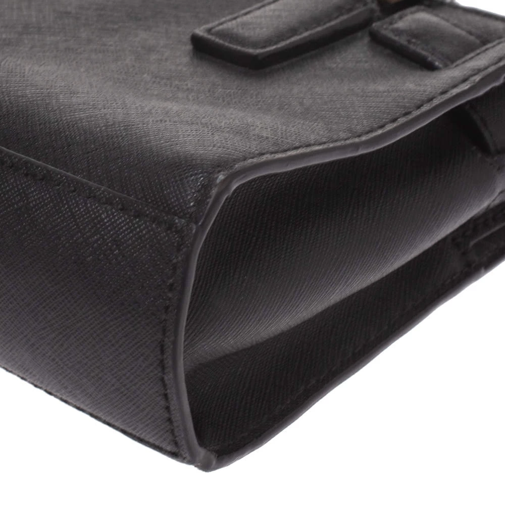 MICHAEL Michael Kors Black Leather Mini Dillon Crossbody Bag For Women - Image 10