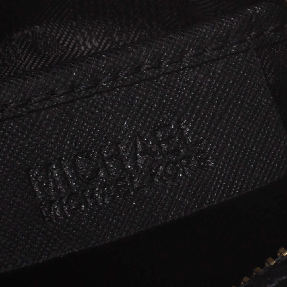 MICHAEL Michael Kors Black Leather Mini Dillon Crossbody Bag For Women - Image 8