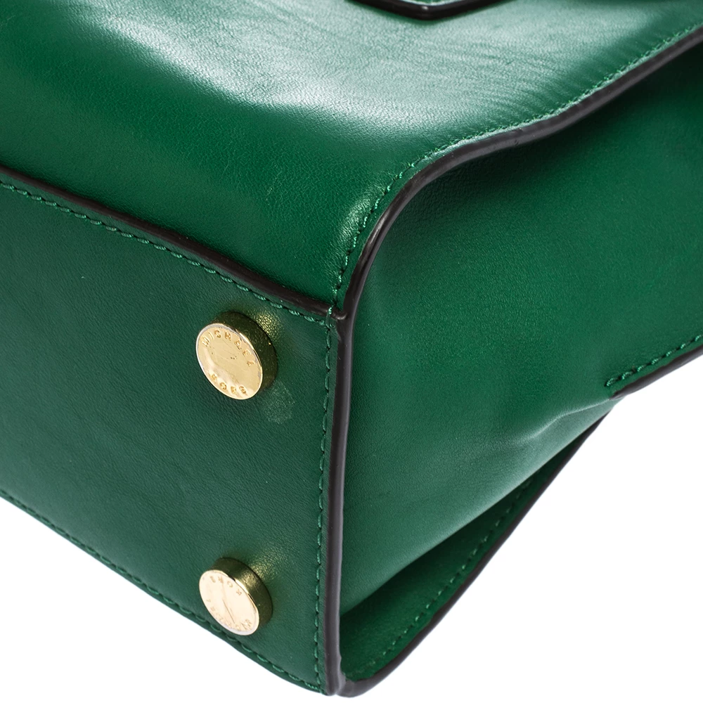 MICHAEL Michael Kors Green Leather Small Hamilton Tote For Women - Image 11