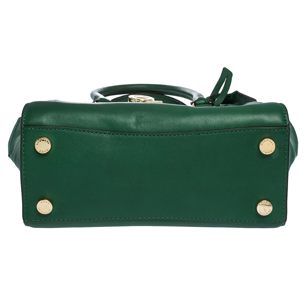 MICHAEL Michael Kors Green Leather Small Hamilton Tote For Women - Image 6