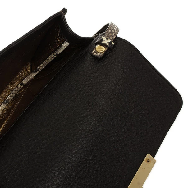 Michael Kors Gia Python Clutch Bag For Women - Image 13