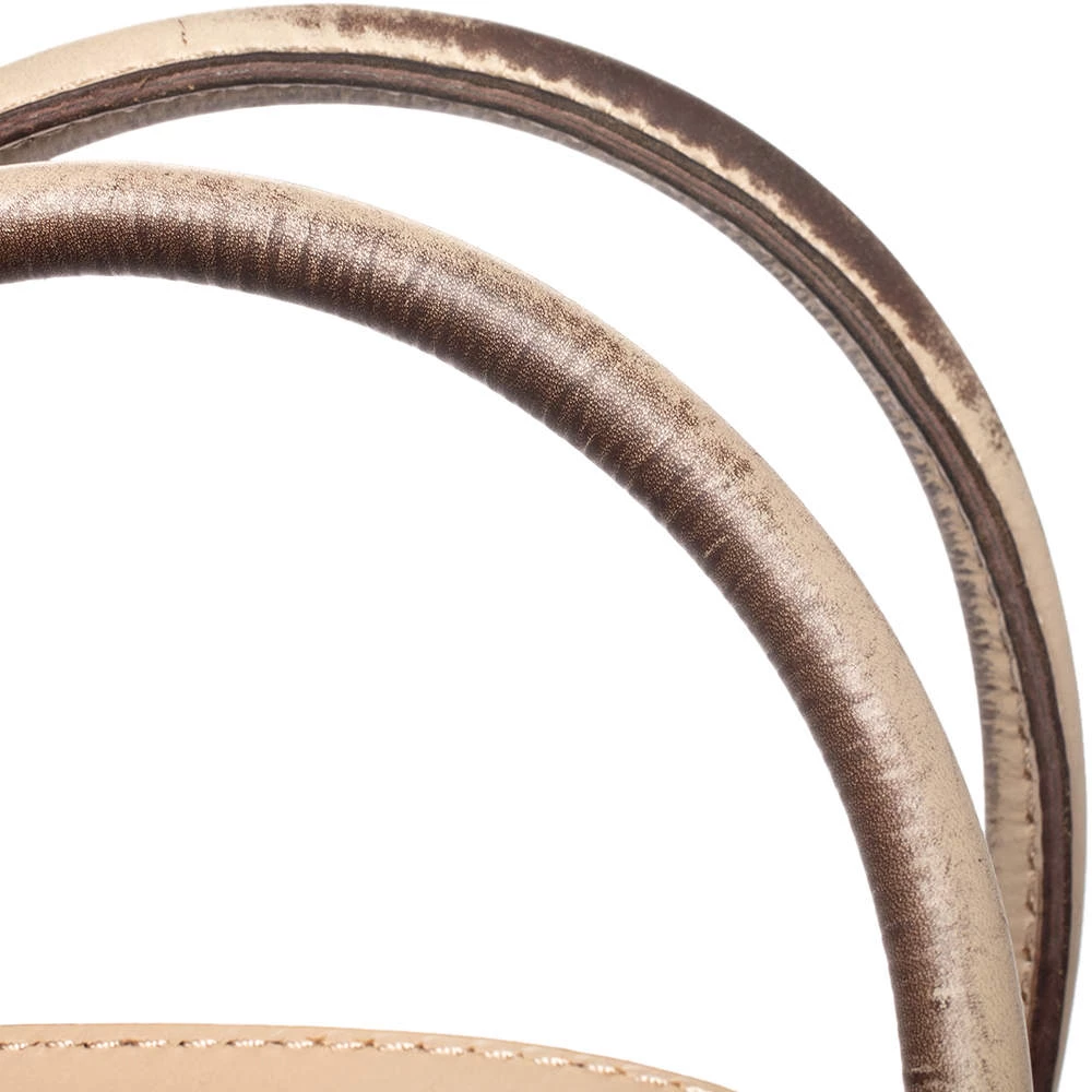 MICHAEL Michael Kors Brown Coated Canvas And Leather Cindy Dome Satchel For Women - Image 8