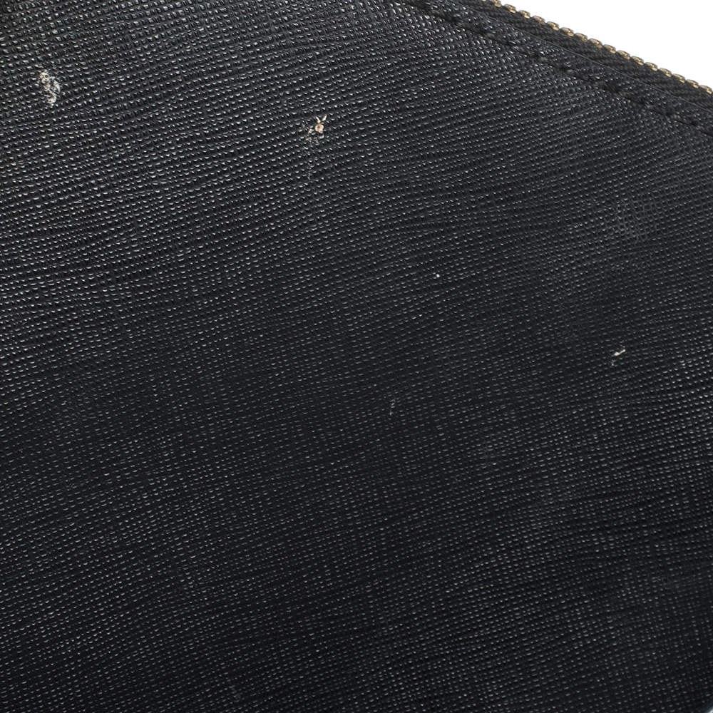 MICHAEL Michael Kors Black Saffiano Leather Top-zip Jet Set Tote For Women - Image 9