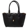 Michael Kors Black Leather Miranda Tote For Women