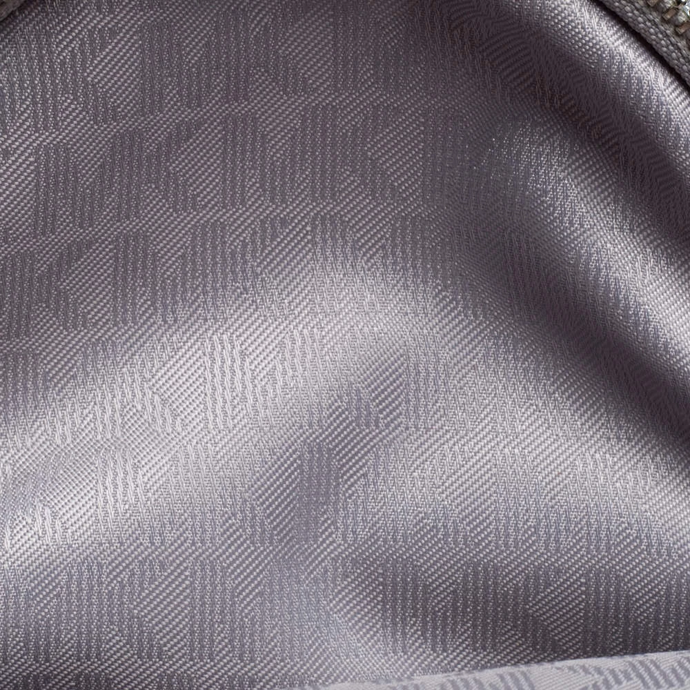 Michael Kors Silver Leather Mini Rhea Backpack For Women - Image 8