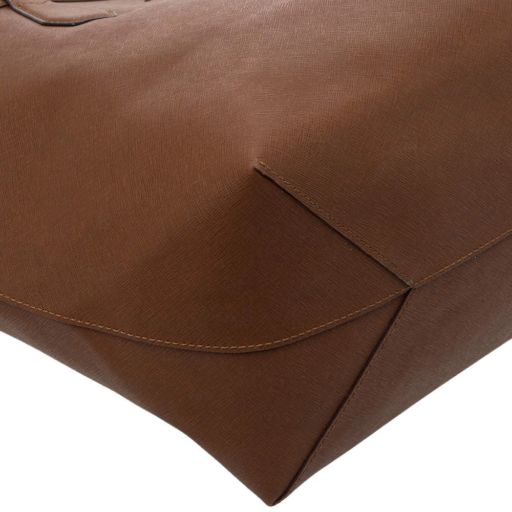 Michael Kors Brown Leather Candy Reversible Tote For Women - Image 13