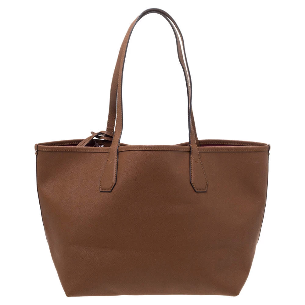 Michael Kors Brown Leather Candy Reversible Tote For Women - Image 4