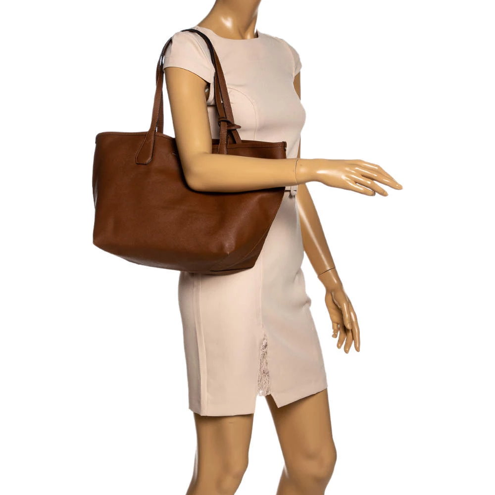 Michael Kors Brown Leather Candy Reversible Tote For Women - Image 2