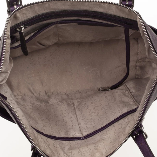 Michael Kors Jet Set Top-Zip Saffiano Tote For Women - Image 8