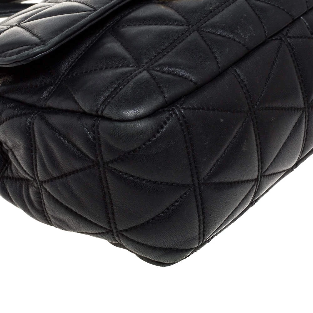 Michael Kors Micheal Kors Black Leather Large Sloan Shoulder Bag For Women - Image 10