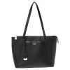Michael Kors Black Leather Maddie Tote For Women