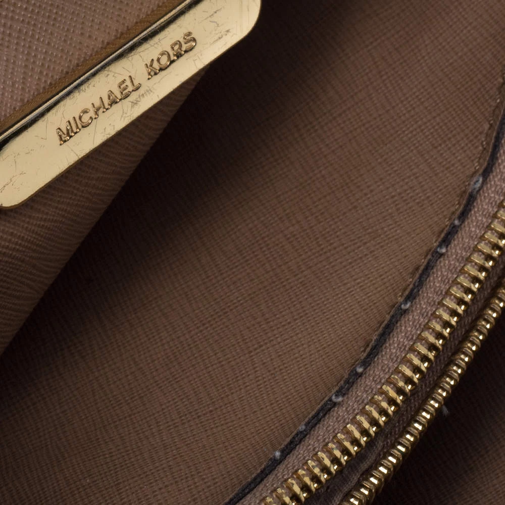 Michael Kors Green Leather Mini Mercer Tote For Women - Image 8