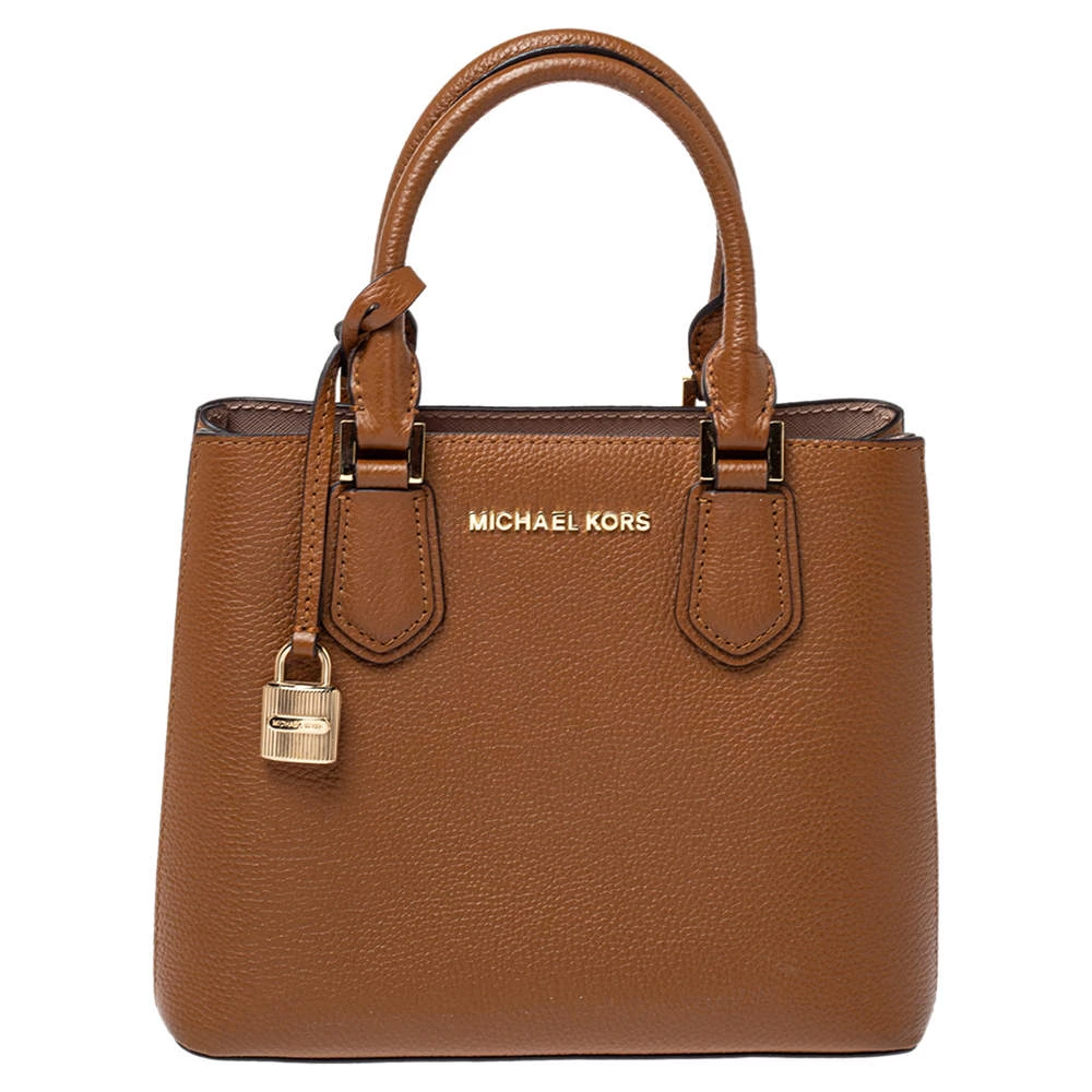 Michael Kors Brown Leather Adele Tote For Women