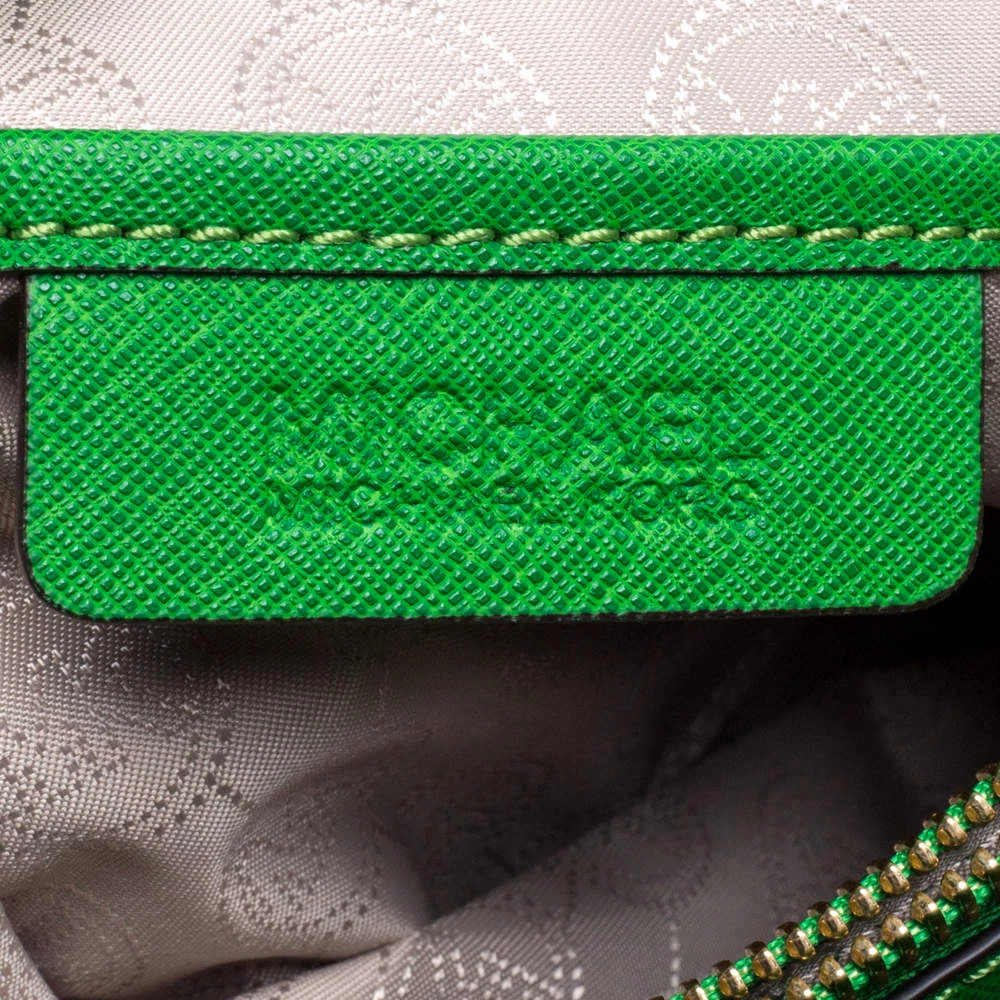 MICHAEL Michael Kors Green Leather Cynthia Tote For Women - Image 8