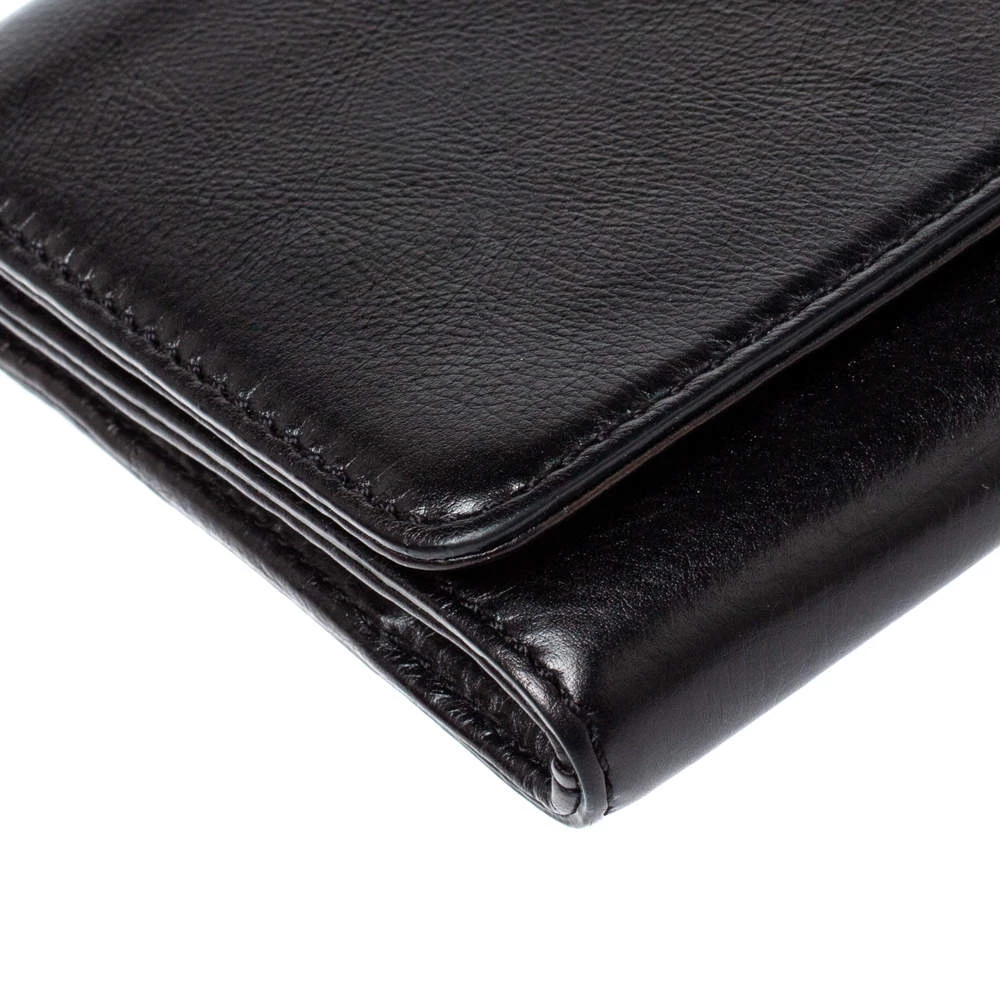 Michael Kors Black Leather Hadley Clutch For Women - Image 9