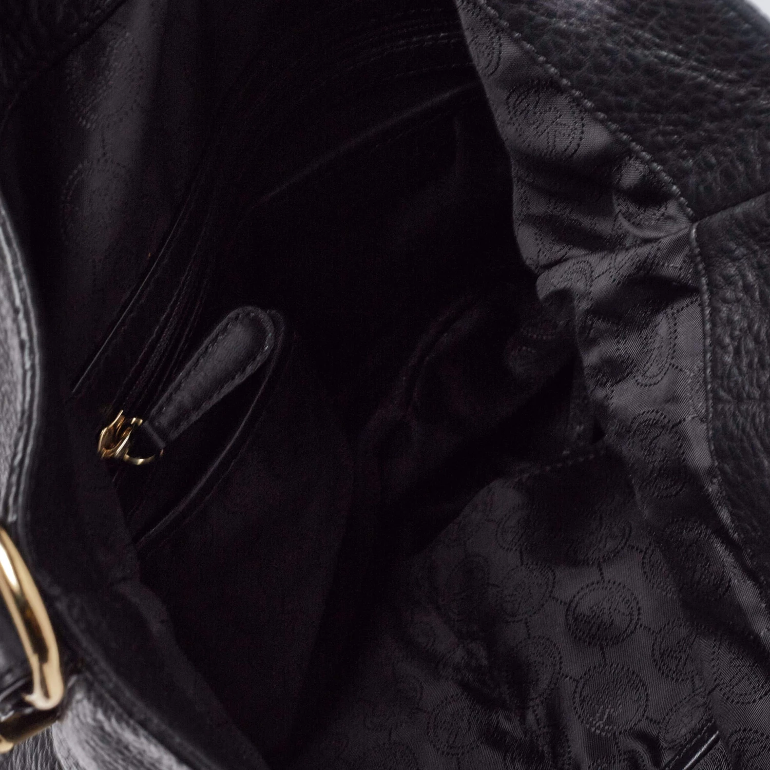 Michael Michael Kors Black Leather Hobo For Women - Image 7