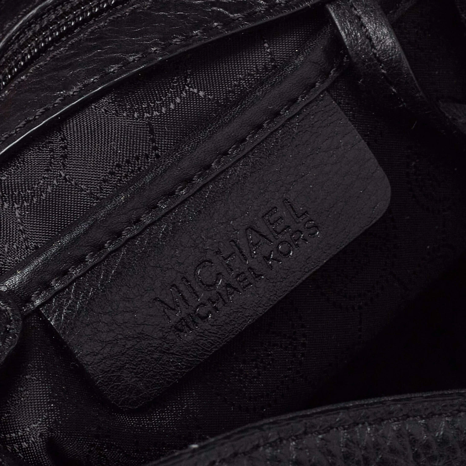 Michael Michael Kors Black Leather Hobo For Women - Image 8