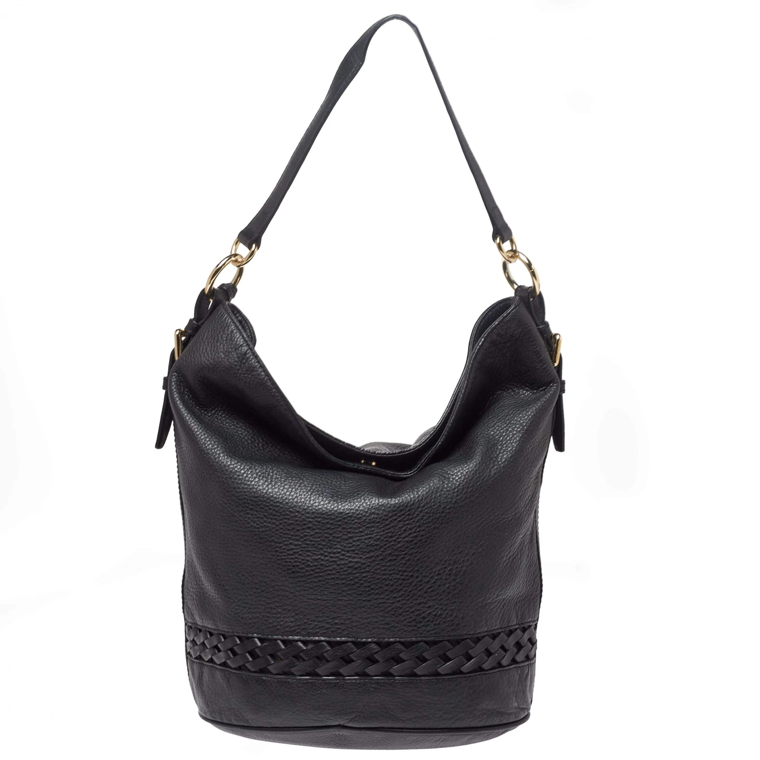 Michael Michael Kors Black Leather Hobo For Women - Image 4
