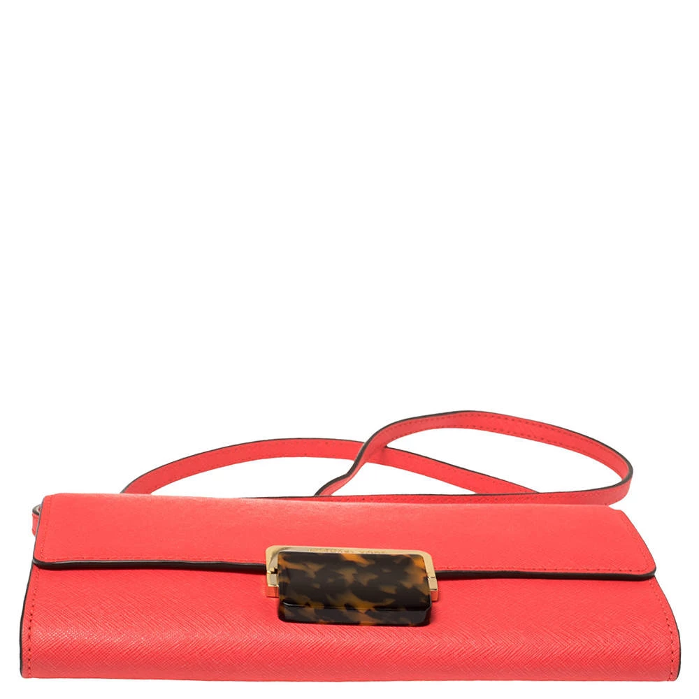 Michael Kors MICHAEL Micheal Kors Red Leather Cynthia Crossbody Bag For Women - Image 7