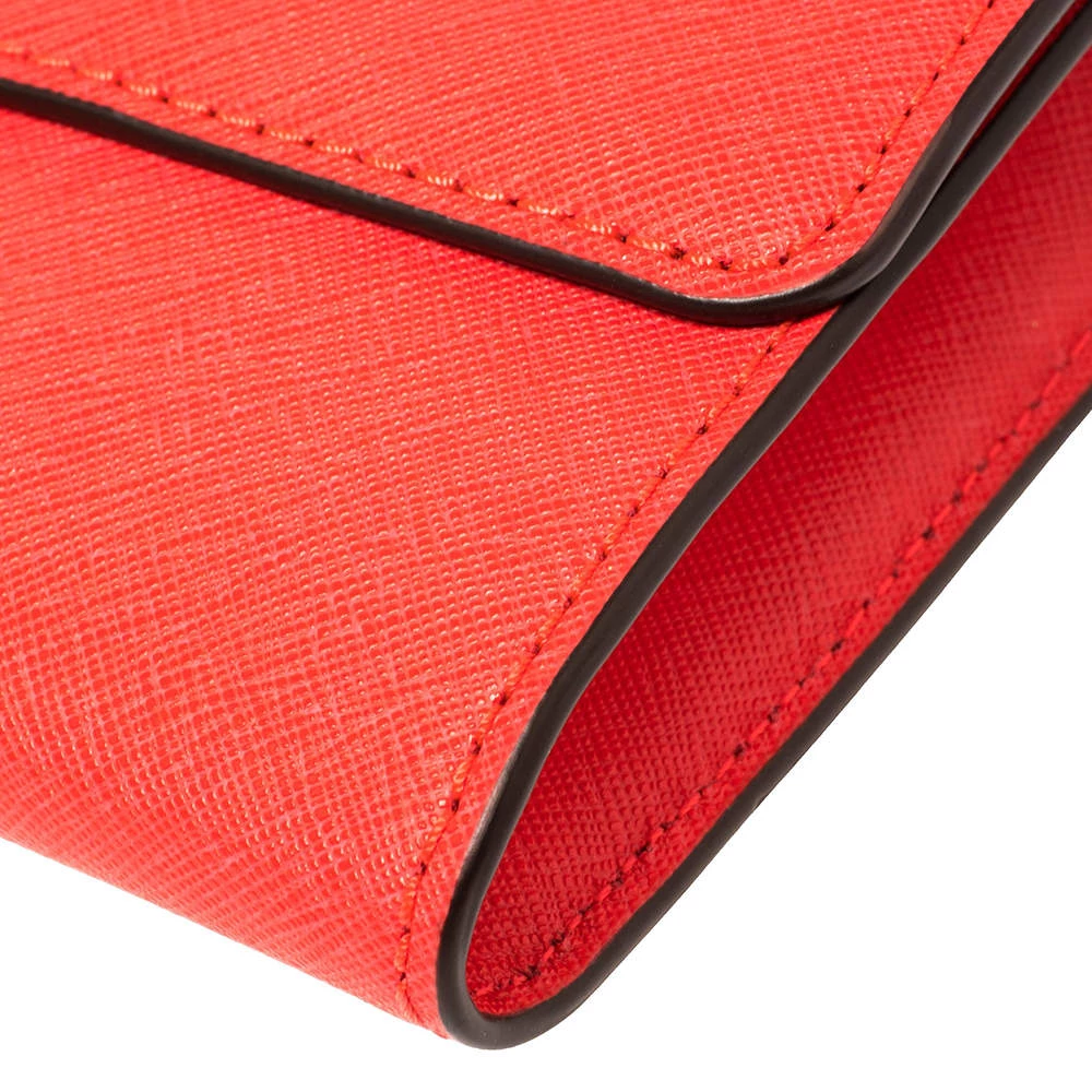 Michael Kors MICHAEL Micheal Kors Red Leather Cynthia Crossbody Bag For Women - Image 12