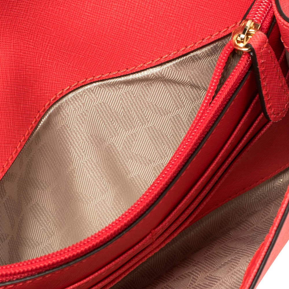 Michael Kors MICHAEL Micheal Kors Red Leather Cynthia Crossbody Bag For Women - Image 8