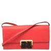 Michael Kors MICHAEL Micheal Kors Red Leather Cynthia Crossbody Bag For Women