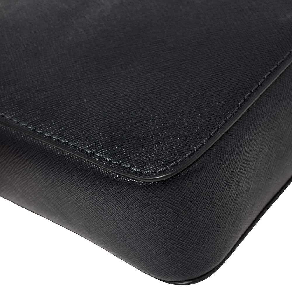 Michael Kors Navy Blue Leather Jet Set Crossbody Bag For Women - Image 11