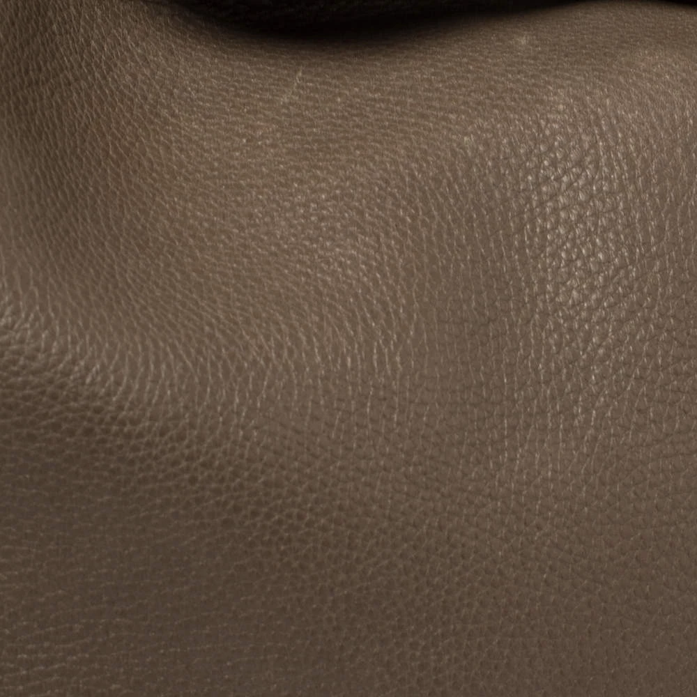 Michael Kors Dark Beige/Brown Soft Leather Skorpios Hobo For Women - Image 5