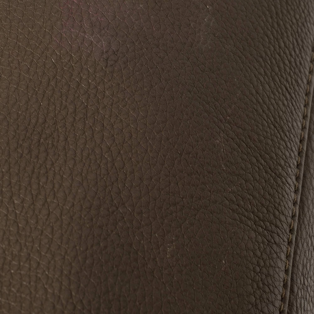 Michael Kors Dark Beige/Brown Soft Leather Skorpios Hobo For Women - Image 7