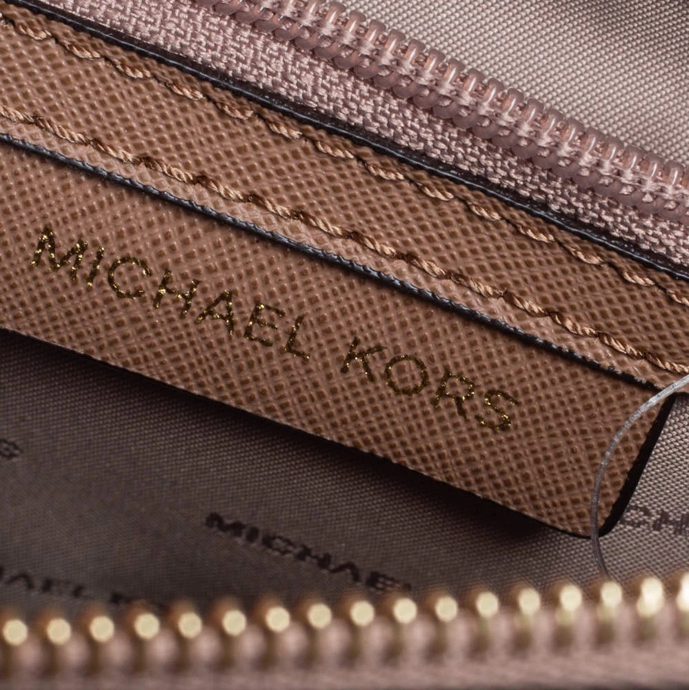 Michael Kors Burgundy Leather Mercer Tote For Women - Image 8