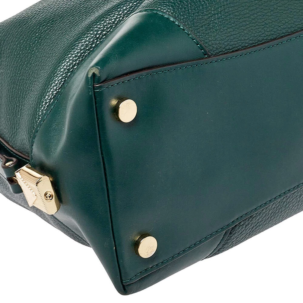 Michael Kors Green Leather Large Crosby Hobo For Women - Image 11