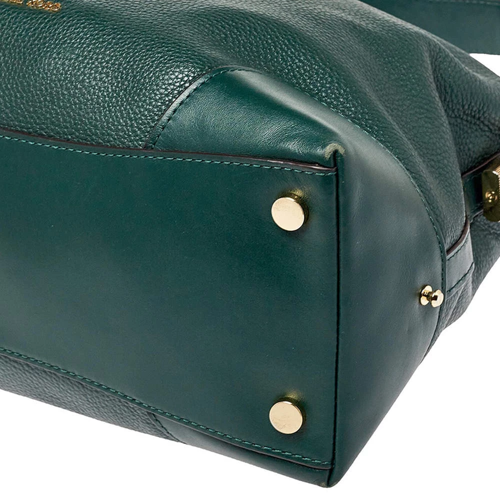Michael Kors Green Leather Large Crosby Hobo For Women - Image 12