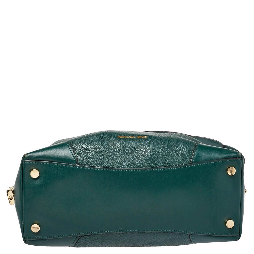 Michael Kors Green Leather Large Crosby Hobo For Women - Image 6