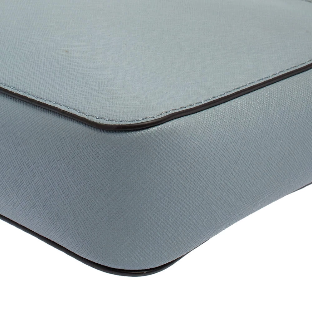 Michael Kors Powder Blue Patent Leather Jet Set Crossbody Bag For Women - Image 11