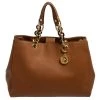 Michael Kors Brown Leather Large Cynthia Tote For Women