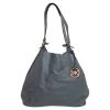 Michael Kors Grey Leather Tote For Women