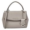 Michael Kors Grey Leather Mini Ava Top Handle Bag For Women