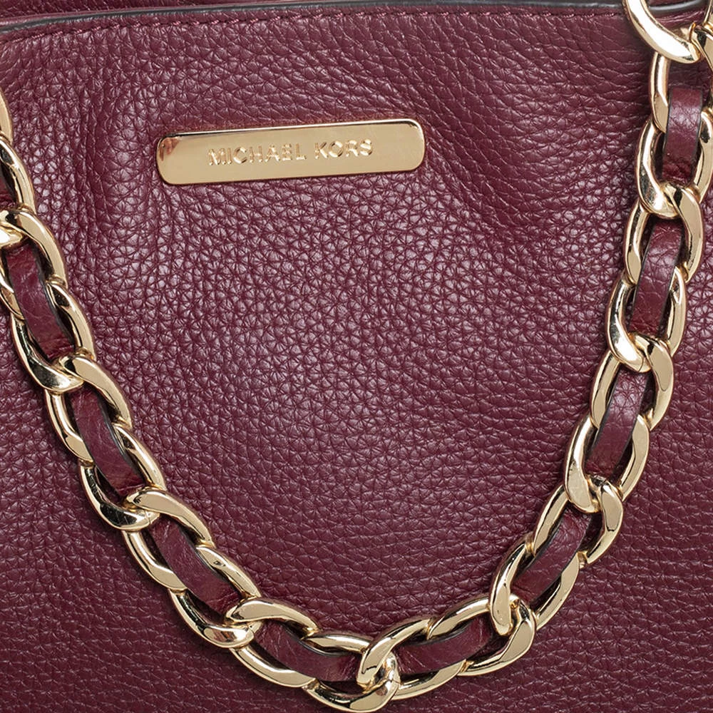 Michael Kors Merlot Leather Harper Tote For Women - Image 5