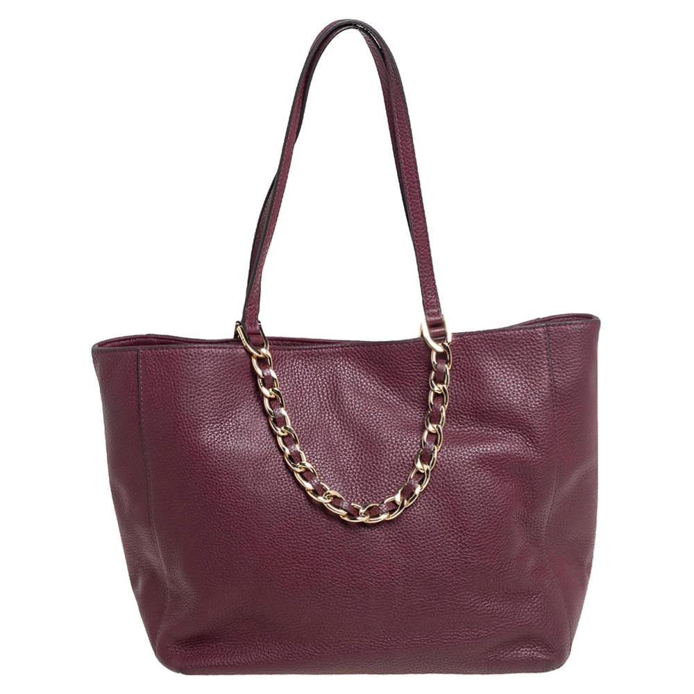 Michael Kors Merlot Leather Harper Tote For Women - Image 4