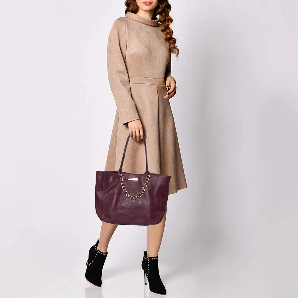 Michael Kors Merlot Leather Harper Tote For Women - Image 2