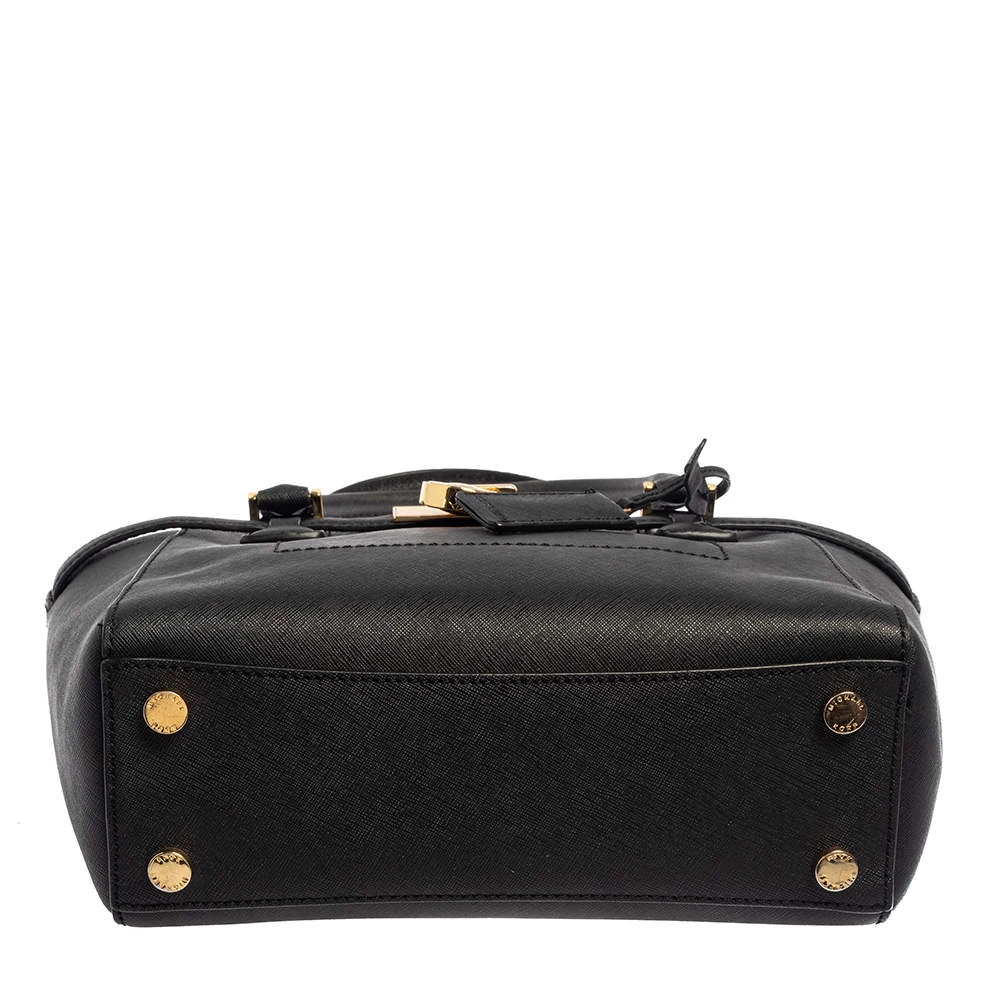 MICHAEL Michael Kors Black Saffiano Leather Hamilton East West Tote For Women - Image 6