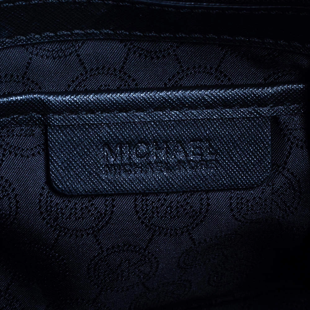 MICHAEL Michael Kors Black Saffiano Leather Hamilton East West Tote For Women - Image 9