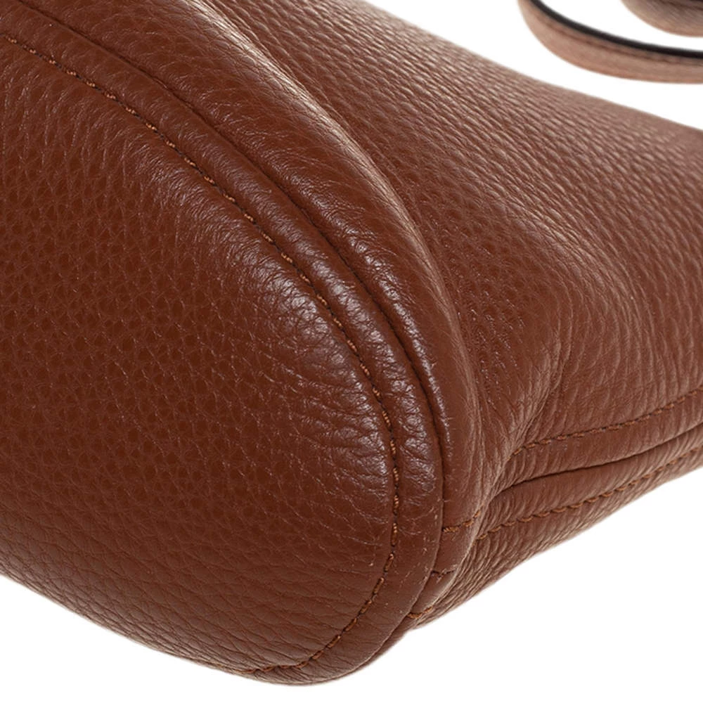 Michael Kors Brown Pebbled Leather Lupita Hobo For Women - Image 10